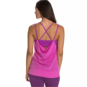 Lucy Feel The Beat Strappy Singlet Tank Top Medium Pink thumbnail 2