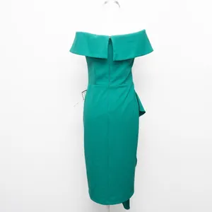 Betsy &‎ Adam - Off-The-Shoulder Ruffle Sheath Dress thumbnail 3