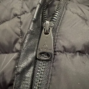 Via Spiga Coat Puffer Down Quilted Minimalist Streetwear Gorpcore‎ Black Large thumbnail 10