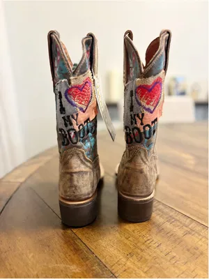 Dan Post New Rare Handcrafted Leather Cowboy Western Boots thumbnail 2