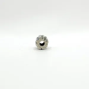 Pandora Silver Ribbed Authentic Silver 925 Clip Charm thumbnail 4