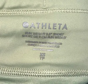 Athleta Green  Shorts thumbnail 6