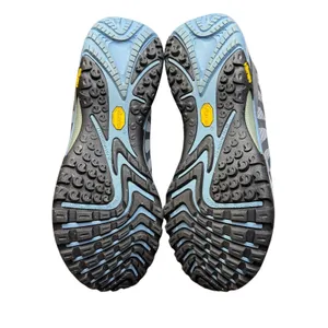 Merrell Shoes Womens Size 9.5 Gray Blue Mesh‎ Vibram Trail Sneakers J034434W thumbnail 9