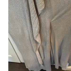 Oleg Cassini Gold Metallic Formal‎ Maxi Dress Size 14 thumbnail 5