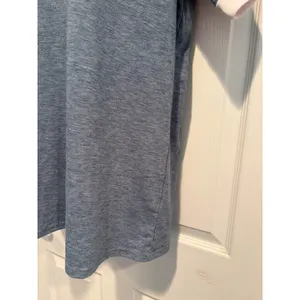 Women’s Large Blue Varsity Tunic Top Raglan Colorblock Red White Oversize Sporty thumbnail 4