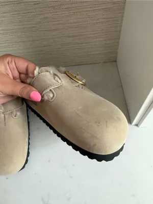 Birkenstock Boston Big Buckle Shearling Clogs thumbnail 4