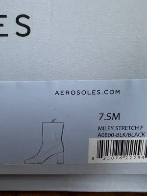 Aerosoles Women's Miley Mid-Calf Square Toe Comfy Stretch Black Boots Size 7.5 thumbnail 5