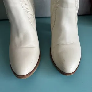 MIA Raylyn Western Boots Ivory Western Heeled Boot Size 7 Rodeo Pointed Toe thumbnail 3