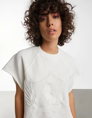 Bershka New With Tags White Top Shirt Blouse thumbnail 1