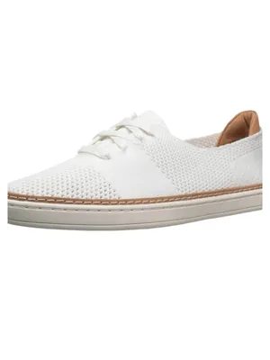 NWT UGG Pinkett Lace-Up HyperWeave Casual Knit Sneaker White Ivory Size 8 thumbnail 11