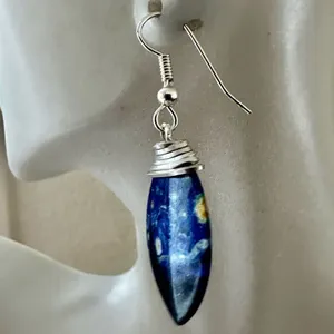 d’ears “Starry Night” Earrings – Vincent Van Gogh Artwork thumbnail 5