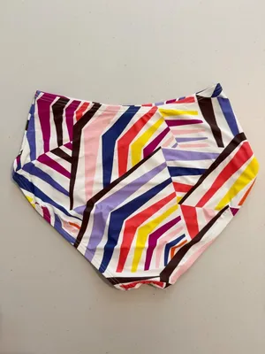 Kate Spade Geobrella Bikini Set Womens Swim Multicolor Tropical Beach Vacation thumbnail 9
