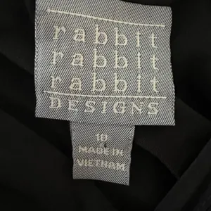 Rabbit Rabbit Rabbit Maxi Dress‎ Large Lace Overlay Black thumbnail 4