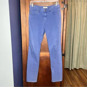 Free People Purple Skinny Jeans Boho Cool Girl Y2K Retro Casual 28 High Rise thumbnail 2