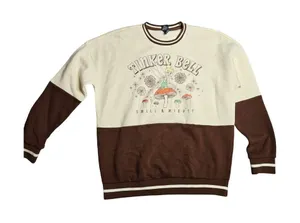 Our Universe Disney Tinkerbell Small & Mighty Crewneck‎ Sweatshirt Size: XS thumbnail 1