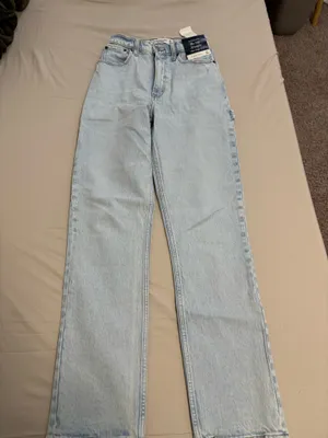 Abercrombie 90s Straight Jeans Curve Love thumbnail 4