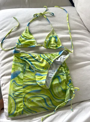 SheIn Three Piece Bikini Set thumbnail 1