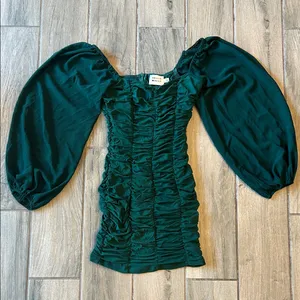 Hello Molly Teal Dress thumbnail 1
