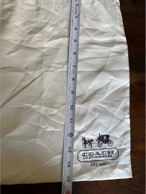 Coach Dust Bag Drawstring Storage Bag thumbnail 5