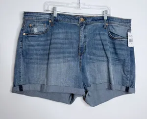 NWT Stitch Fix Sts Blue Molly High Rise Short Style ES3128GA1 Blue Size 37/24‎ thumbnail 1