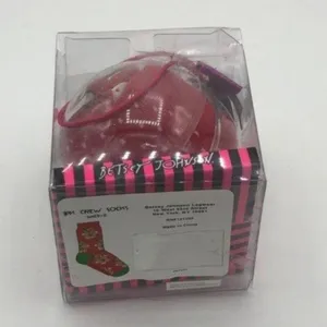 Betsey Johnson Holiday Seasonal Ornament Crew Socks thumbnail 4