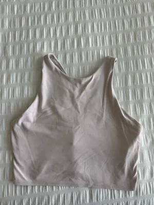 Athleta Conscious Crop Top pale pink  thumbnail 4