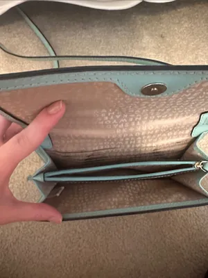 kate spade Mint Teal Leather Crossbody Bag thumbnail 3