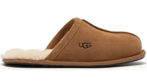 NIB UGG Pearle UGGplush™ Scuff Slipper in Chestnut Women Size 5 thumbnail 1
