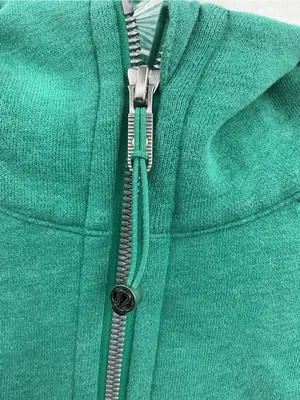 Lululemon Scuba Green Half-Zip Hoodie Pullover - Women's 888 thumbnail 3