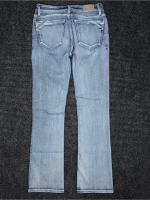 Buckle Black Fit 53 Tailored Bootcut Stretch Jean 26x32 Light Wash BBW2041R EUC thumbnail 2