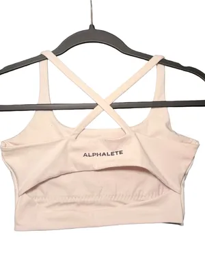 Alphalete SURFACE ALTITUDE BRA Women's Medium-Impact Single-Brushed White thumbnail 4