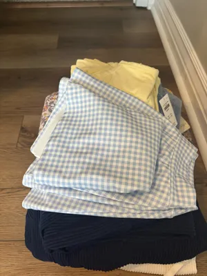 Hollister gingham athletic set  thumbnail 7
