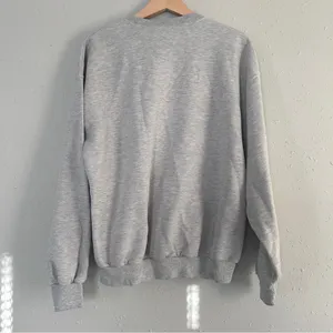 Vintage Jerzees Gray Dog Lover Crewneck Sweatshirt Retro Neutral 90s Large thumbnail 3
