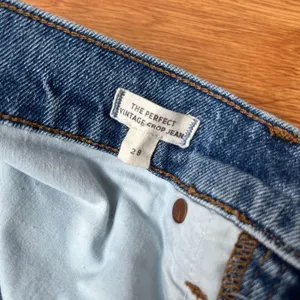 Madewell The Perfect Vintage Crop Raw Hem Jeans Size 28 thumbnail 8