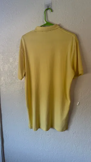 Vintage 90s Polo Ralph Lauren Yellow Polo Shirt - Men's M - Classic Fit thumbnail 5