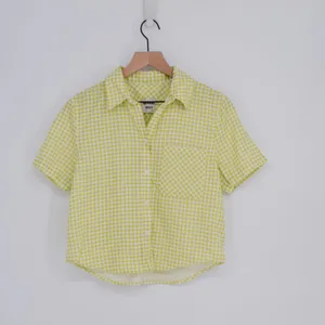 Aritzia Sunday Best Elisa Gingham Crop Shirt and Shorts Matching Set S thumbnail 3