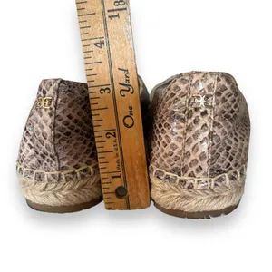 Sam Edelman Kesia leather slip on Espadrille flat loafer size 6.5M thumbnail 8