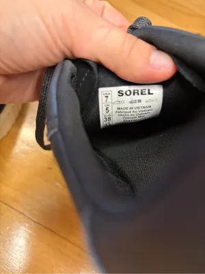 Sorel Women's Ona Ave T-Toe Black Platform Sneakers - Size 7 thumbnail 7