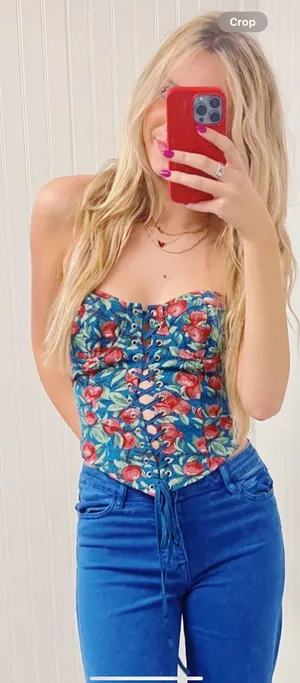 Revolve Corset Top thumbnail 1
