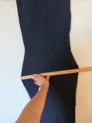House of CB Keoni Blacl Asymmetric Draped Maxi dress nwot size XS $289 thumbnail 12