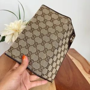 Pre-Owned Gucci Britt GG Canvas Continental Wallet‎ thumbnail 12
