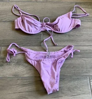 Purple bikini set thumbnail 1