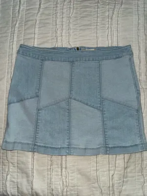 Altar'd State Denim Skirt Mini thumbnail 2