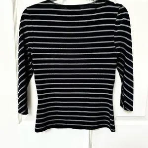 White House black Market black striped shirt thumbnail 7