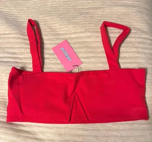 Edikted Red Crop Top thumbnail 1