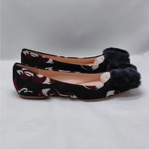 Kate Spade Womens Flats Size 8.5 Navy Quiet Luxury Whimsigoth Dark Romantic thumbnail 2