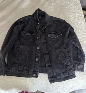 cotton on jean jacket black  thumbnail 1