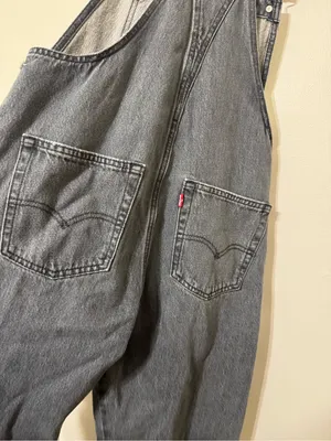 Levi’s Vintage Denim Gray Overalls thumbnail 7