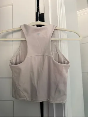 Lululemon Wunder Train Racerback Tank Top Bone thumbnail 5