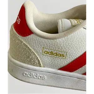Adidas Womens Grand Court SE FY8169 White Red Sneakers Size 7 1/2 Women’s thumbnail 4